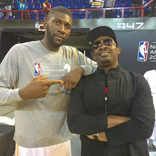Don Jazzy, Reekado Banks &Korede Bello At The NBA Africa Games In South Africa [See Photos]